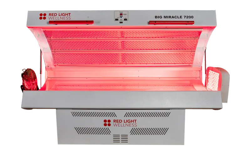 image of a red light therapy machine